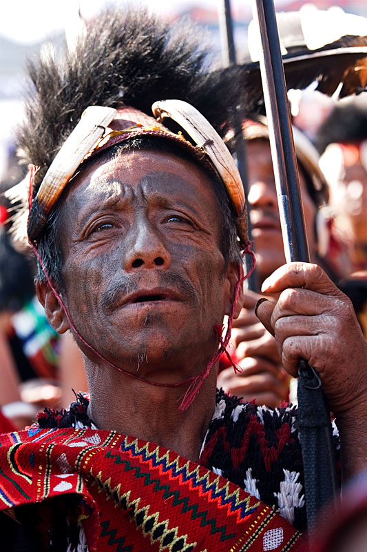  Konyak naga tribesman